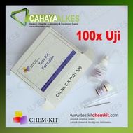 100x Chemkit Formalin Test Kit Test Kit (Production Factory)