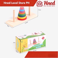 Hned shop Tower of Hanoi Educational Toy for Kids Learning Toys Hanoi Tower Educational Toy