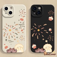 Cute Line Puppy Case Compatible For Realme GT6 GT Neo 6 SE GT5 GT2 Pro GT Neo 3 2 2T GT2 GT Neo 5 SE