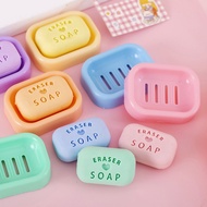 Creative Simulation Soap Eraser Lifelike Floral Bubble Soap Modeling Eraser Clean Little Dandruff St
