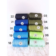 合股亮丝线nylon yarn READY STOCK (MALAYSIA) Nylon Yarn suitable for crochet bag/ nylon yarn / benang kait