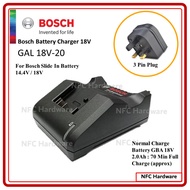 BOSCH Charger GAL 18V-20 Battery Charger 18V