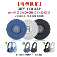 For SONY WH-CH500 CH510 CH520 Headphone Repair Kit, Leather Foam Earpads & Head Beam Sleeve