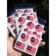 Sticker Malaysia dan Negeri Saiz Mini - Sticker Bendera Negara Malaysia dan Negeri-Negeri Dalam Mala