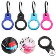 FS 1PC High Quality Alloy Silicone Sports Kettle Buckle / Outdoor Carabiner Water Bottle Holder Rubb