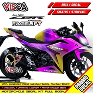 【Beli 1 Gratis 1】Decal CBR 150R Facelift Full Body - Stiker CBR 150R Facelift Full Body - Striping C