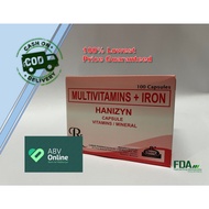 Multivitamins + Iron HANIZYN capsule