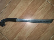 Golok Damaskus Full Tanduk Khas Banten