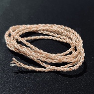 Hybrid 4 Braid Silver Plated DIY Cable Replacement 1.25m