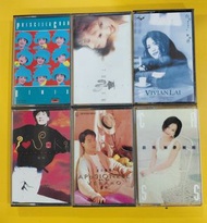 陳慧嫻 地球大追蹤 PRISCILLLA CHAN REMIX/黎明 夏日傾情/I love ok/黎瑞恩 你是我生命中的一切/陽光路上/彭羚 如夢初醒  錄音帶 磁帶 卡帶 盒帶