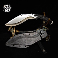 มีดเดินป่า​ (สำเนา)​TODD​ BEGG​ KNIVES เหล็ก​ SUS440A​  ความแข็ง​ 60+-2 HRC  ด้ามจับ​ G10