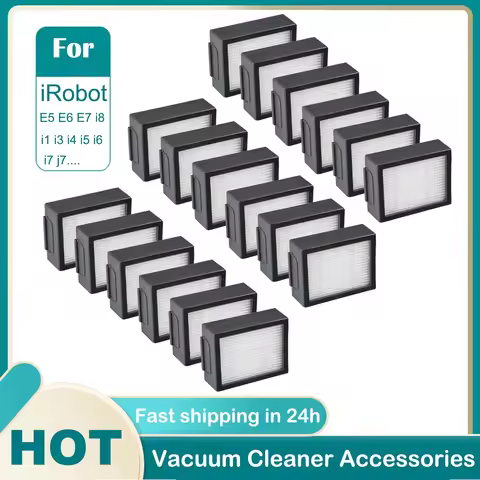 HEPA Filter for iRobot Roomba evo, i,e,j Series:E5 E6 E7 i1 i3 i4 i5 i6 i7 i8 j7 and All Plus Versio