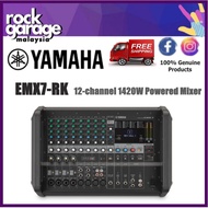 Yamaha EMX7 12-channel 1420W Powered Mixer (EMX-7/EMX 7)