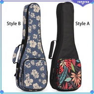 [Ranarxa] Ukulele Gig Bag Adjustable Straps Musical Instrument Case for Books Concert