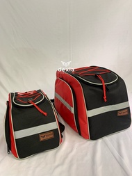 Tas Motor Tas sepeda Box motor touring side bag motor dilengkapi + raincover