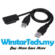 USB2.0 to 7+6 SATA II USB 2.0 to Mini SATA Cable Converter DVD CD-ROM