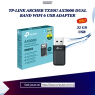 TP-LINK ARCHER TX50U AX3000 DUAL BAND WIFI 6 USB ADAPTER