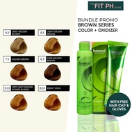 Bremod Hair Color BROWN SERIES with Oxidizer