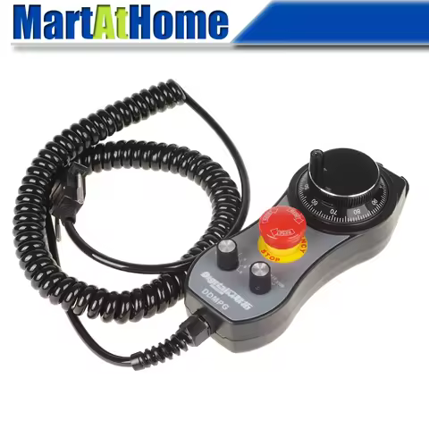 6 Axis CNC Machine MPG Pendant Controller Manual Pulse Generator with E-stop for DDCSV3.1 V4.1/DDMAC