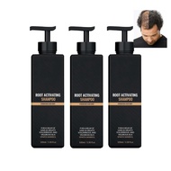 Root Activating Shampoo for Men, Strengthen Hair Root, 3 Pack, 3.38 fl oz Each