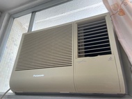 Panasonic Air Conditioner 開利 冷氣機！一匹機 冷氣机！北葵涌自拆！自取！另外需自行裝返塊木板或破璃！補洞防水入屋！快者得