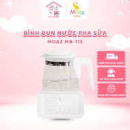 Moazbebe MB115 milk kettle, 1300ml capacity, dechlorinated, retains heat,