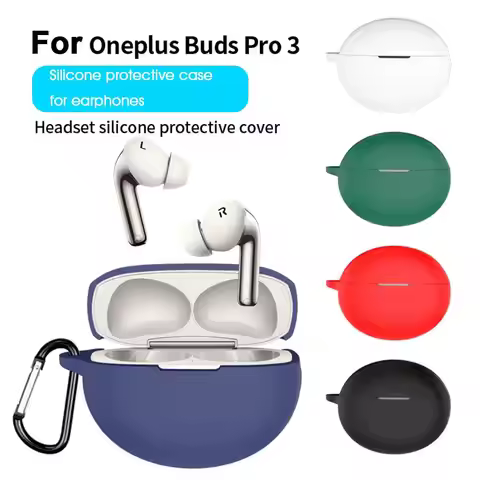 Fo rOneplus Buds Pro3 Silicone Earphone Case Dustproof Cover Protective Case for Oneplus Buds pro 3