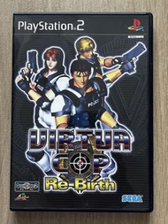 （預訂品）日版 PS2 SEGA VIRTUA COP REBIRTH VC 1 & 2 COLLECTION VR 戰警 街機移植光線槍射擊遊戲合集 對應 GUN CON 2