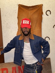 Country As Hell Trucker Cap Red