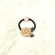 玫瑰花卉造型頭飾橡皮圈