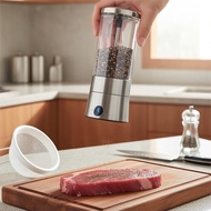Hand-Cranked Pepper Mill, Perfect for Grinding Sea Salt and Sichuan Pepper, Freshly Grind Spices.  P