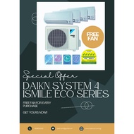 Daikin System 4 iSmileEco Series R32 Full Installation