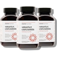Smarter Nutrition Curcumin Softgels - Vegan High Absorption 400 mg Curcumin Supplement Standardized 