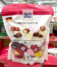 Costco好市多 Ritter SPORT 力特 巧克力口味彩色方塊 608公克  chocolate cubes