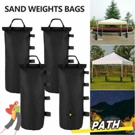 PA-HOME 1/4Pcs Garden Gazebo Foot Leg, with Handle Black Tent Sandbag, Durable Canopy Weights Sand Bag Camping