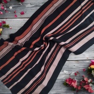 Striped rayon fabric, premium viscose rayon fabric