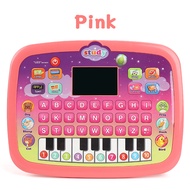Tatajoy Mainan Tablet Edukasi Anak Tablet Piano Anak Mainan Tablet Belajar Huruf Laptop Mainan Eduka