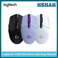 HSHAH G304 Logitech ของแท้เกมส์พีซีเมาส์สำหรับเล่นเกมส์ไร้สาย12000DPI Hero Sensor RGB Usb สำหรับคอมพิวเตอร์แล็ปท็อปปุ่มกลไก JNDJS