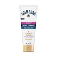 Gold Bond Age Renew Retinol Overnight Body & Face Lotion Retinol complex 198g
