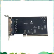 PCIE X16 to 2x SFF-8654 8i X8 External Graphics Card EGPU Adapter Card for GPU Graphics Dock PCI-E H