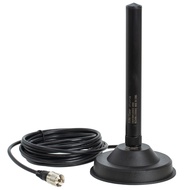 AT-UV102 Car Mobile Antenna 144/430Mhz Short Antenna with 5M Coax Cable BIG Magnetic Base for KT-890
