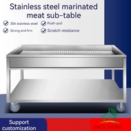 Stainless Steel Kitchen Rack Dapur Masak Rack/Kitchen storage rack/Table cooking/Keluli tahan karat/Stainless steel work