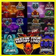 Esport Logo Gaming Text Effect Graphic ADOBE ILLUSTRATOR - EDITABLE