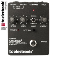 Tc Electronic® SCF Stereo Chorus/Flanger เอฟเฟคกีตาร์ เสียงคอรัสและเสียงแฟลงเกอร์ ด้วยโทนเสียงที่สวย