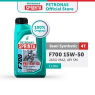 PETRONAS Sprinta F700 15W-50 SM Semi Synthetic (1L)