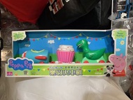 Peppa Pig 粉紅豬小妹 歡樂樂園系列 樂園火車組  火箭頭車 蛋糕車 恐龍車