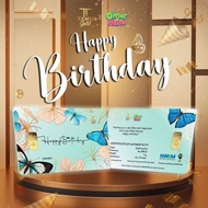 Bar Emas 1g (Edisi Harijadi) Omar dan Hana - keluaran Tamu Gold.