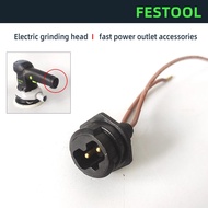 Original German FESTOOL ETS 150 Dry Grinder Accessories 492602 Fast Power Cord Socket