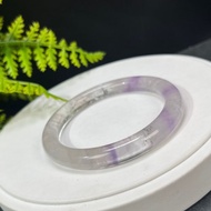 超七紫水晶手镯 59MM 冰透星光彩虹閃片 飄紫超級能量七水晶 脈輪