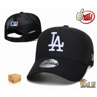 Topi Adult Los Angeles Dodgers Baseball Cap Men Women MLB 9FORTY Mesh Trucker Hat Golf Caps Embroide